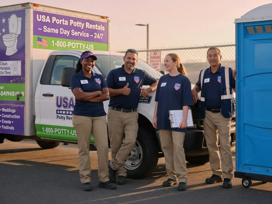 Porta Potty Rental company in Morganton, GA